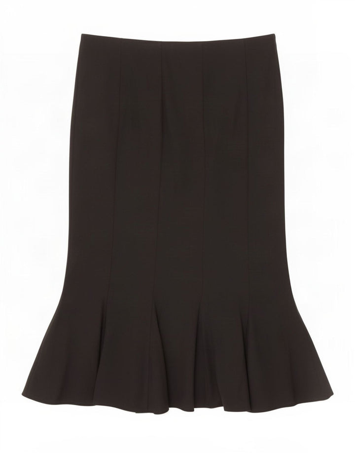 Marks & Spencer Γυναικεία Γοργόνα Φούστα UK 10 Small W30 Μαύρο Πολυεστέρας
