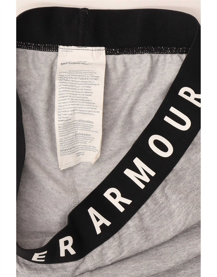 Under Armour Γυναικεία γραφικά κολάν Κάπρι UK 8 Small Grey Colourblock