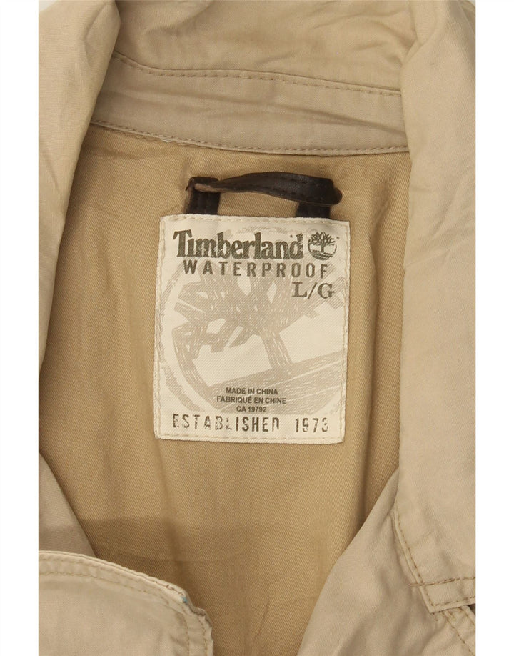 Ανδρικό παλτό Timberland Pea UK 40 Large Beige
