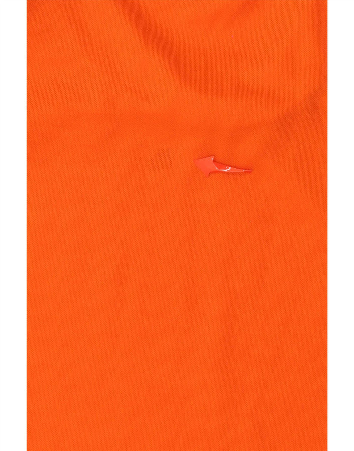 Adidas Ανδρικό T-Shirt Climalite Top Μικρό Πορτοκαλί Πολυεστέρας