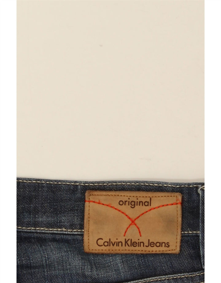 Ανδρικό τζιν ίσιο Calvin Klein W34 L28 Μπλε