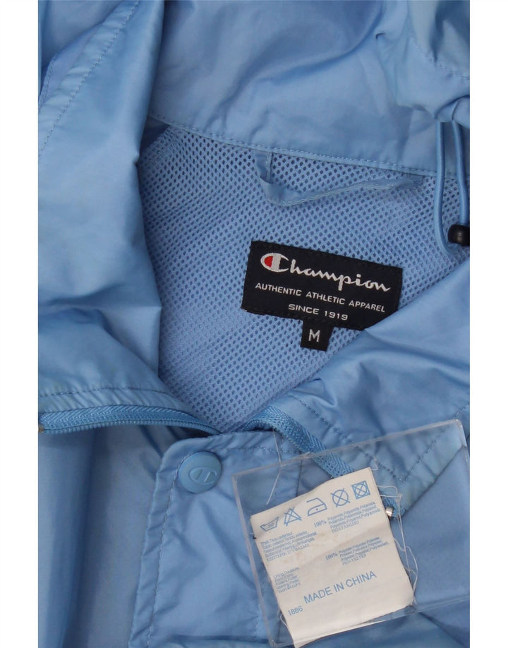 Champion Ανδρικό μπουφάν βροχής με κουκούλα UK 38 Medium Blue Polyamide