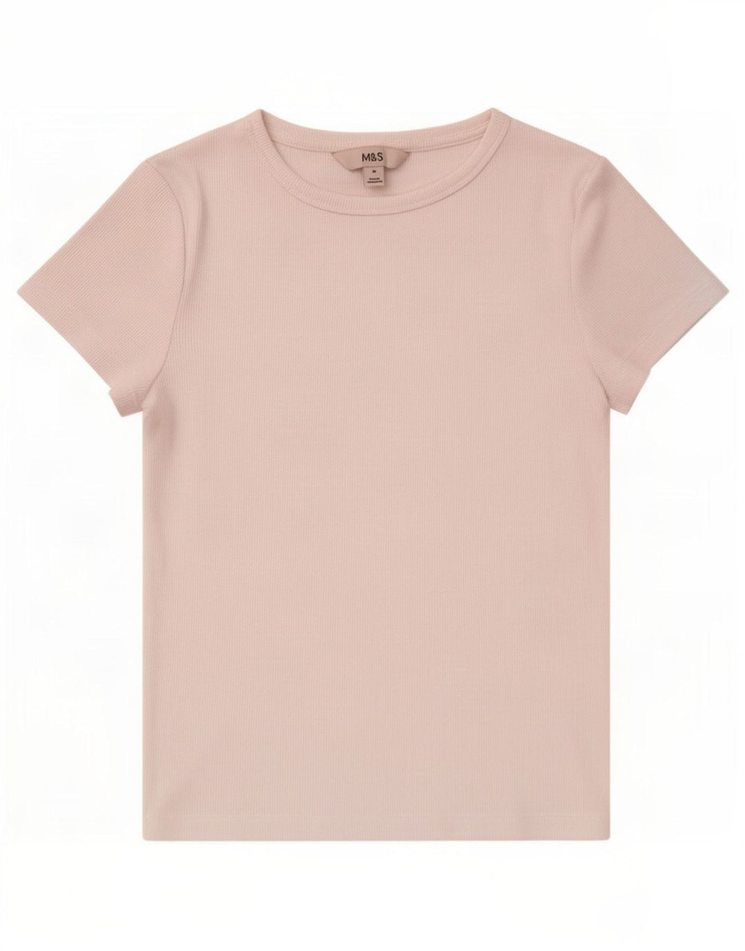Marks & Spencer Γυναικείο T-Shirt Top UK 10 Small White