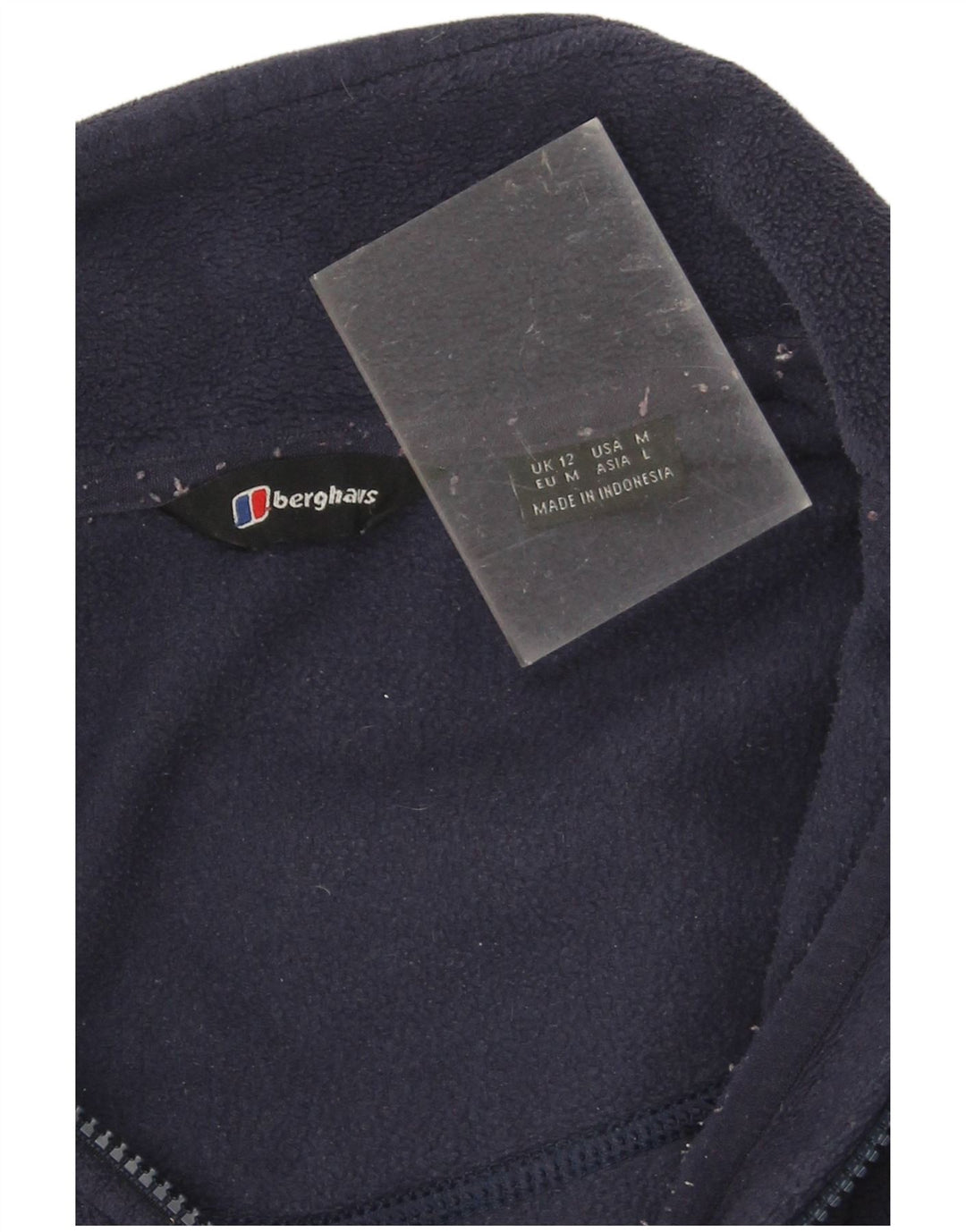 Berghaus Γυναικείο Fleece Jacket UK 12 Medium Navy Blue Polyester