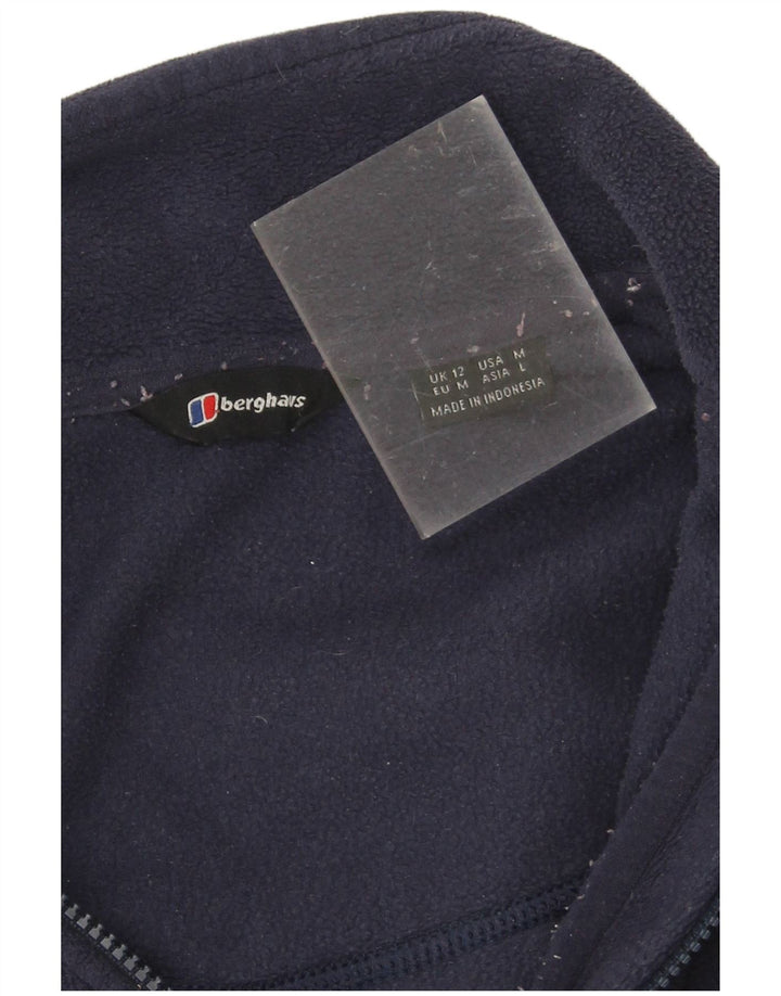 Berghaus Γυναικείο Fleece Jacket UK 12 Medium Navy Blue Polyester
