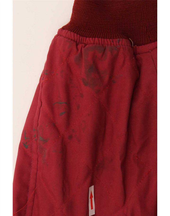 Ανδρικό Casucci Loose Fit Bomber Jacket UK 36 Small Red Colourblock Polyester