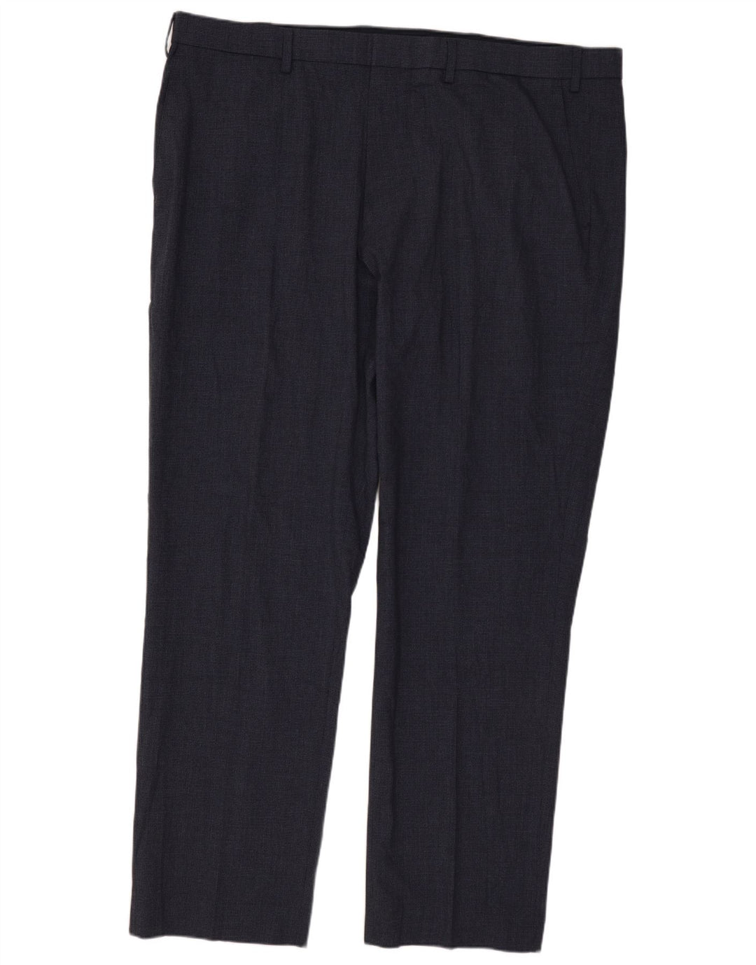 MARKS & SPENCER Ανδρικό παντελόνι Chino με κανονική εφαρμογή W42 L31 Navy Blue