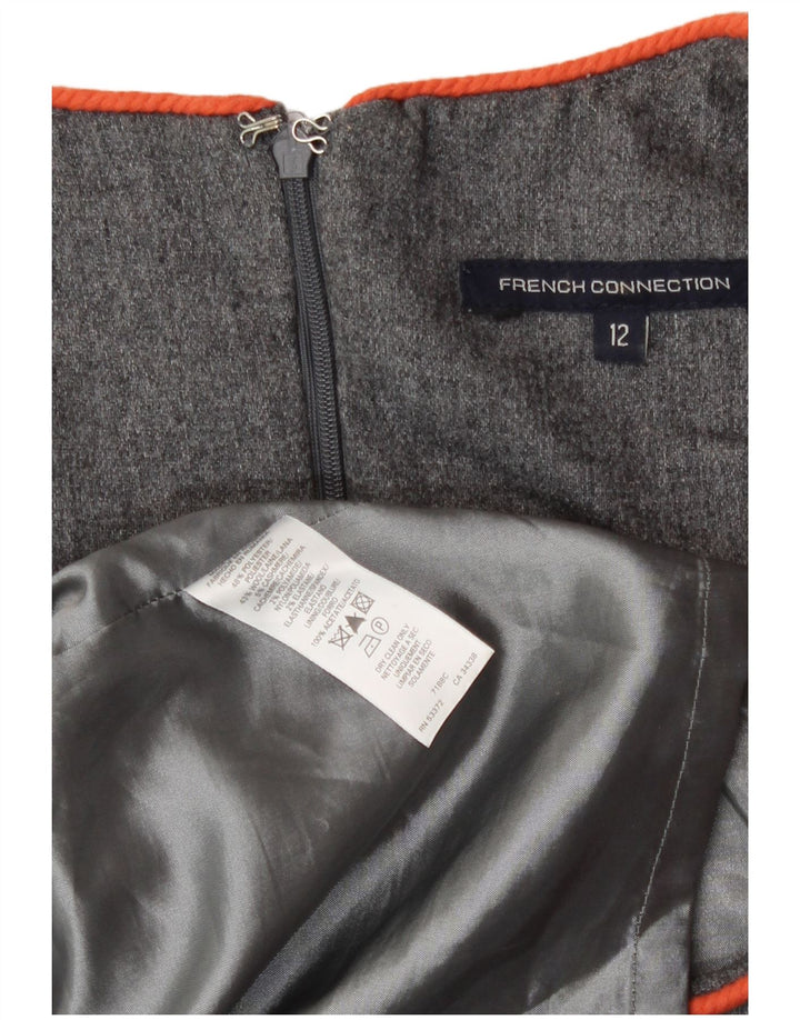 Γυναικείο φόρεμα με θήκη French Connection UK 12 Medium Grey Polyester