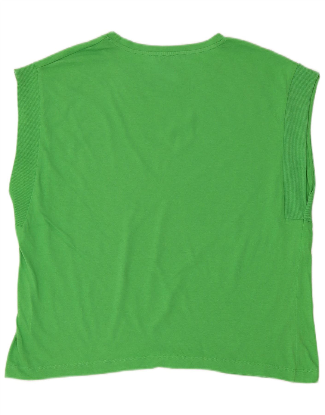 ZARA Womens Vest Top UK 18 XL Green