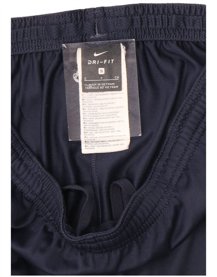 Ανδρικό παντελόνι γυμναστικής Nike Dri Fit Μικρό μπλε Navy Colorblock Πολυεστέρας