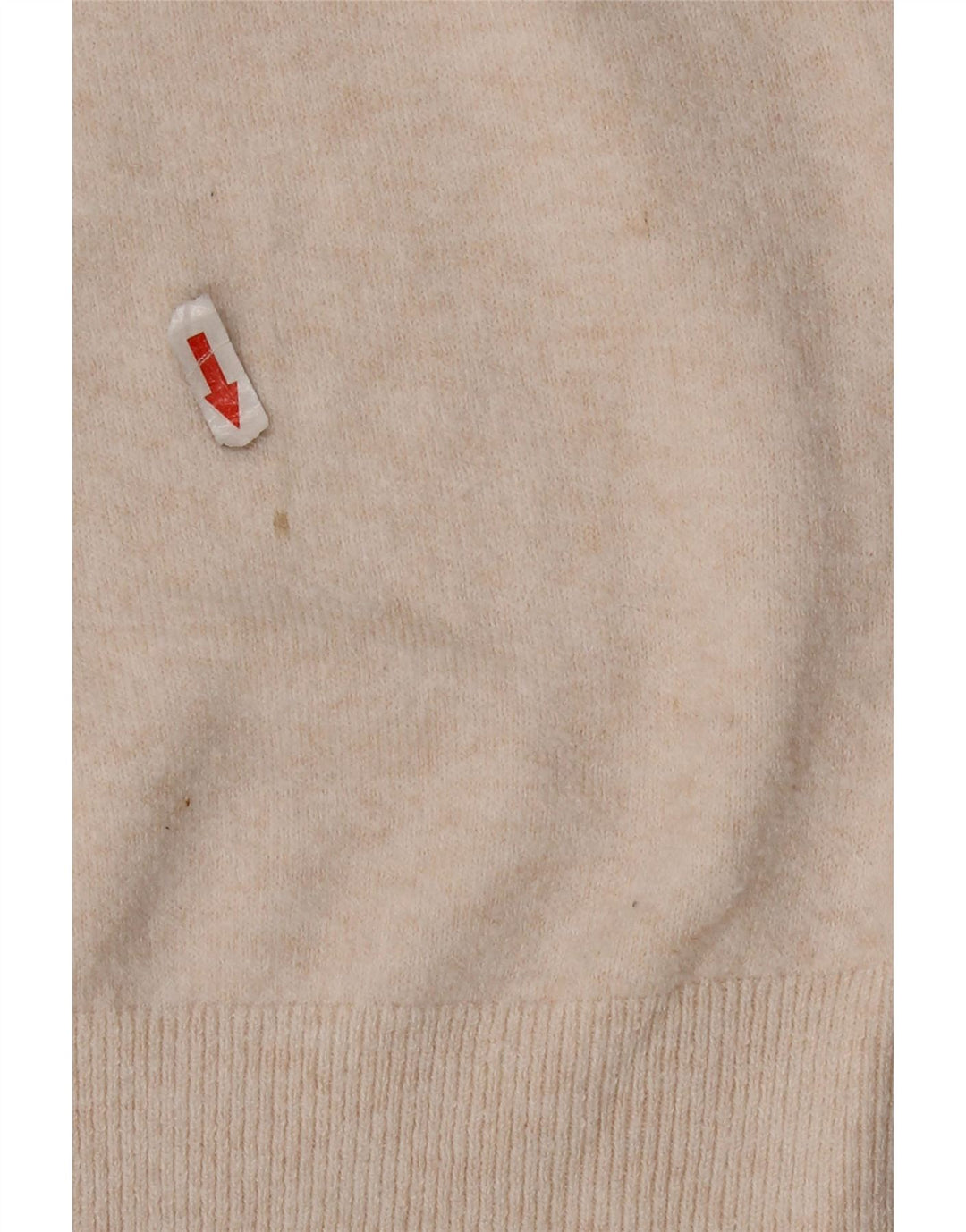 Marks & Spencer Γυναικείο πουλόβερ με λαιμό πόλο UK 14 Medium Off White