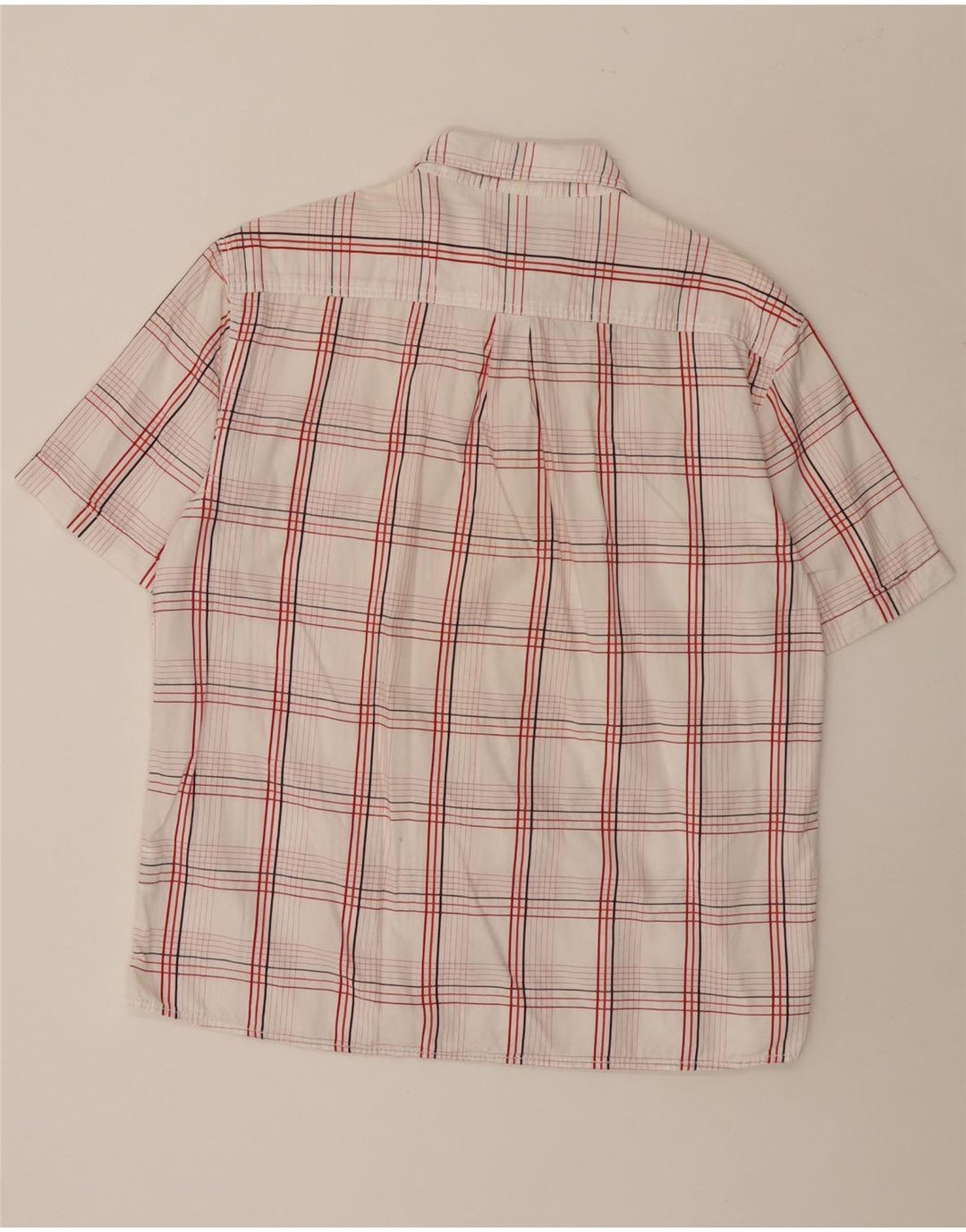 Ανδρικό κοντομάνικο πουκάμισο Wrangler XL Λευκό βαμβακερό