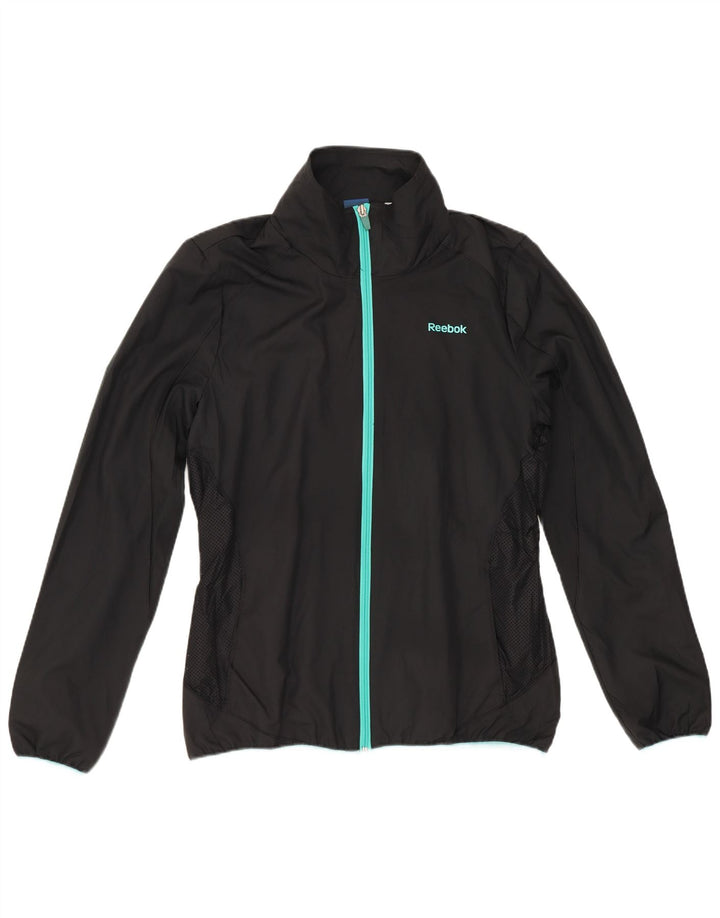 Γυναικεία φόρμα Reebok Top Jacket UK 14 Medium Black
