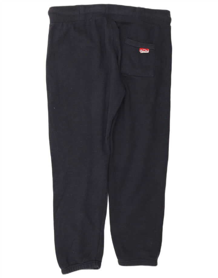SUPERDRY Ανδρικές φόρμες γραφικές Παντελόνια Joggers Large Navy Blue
