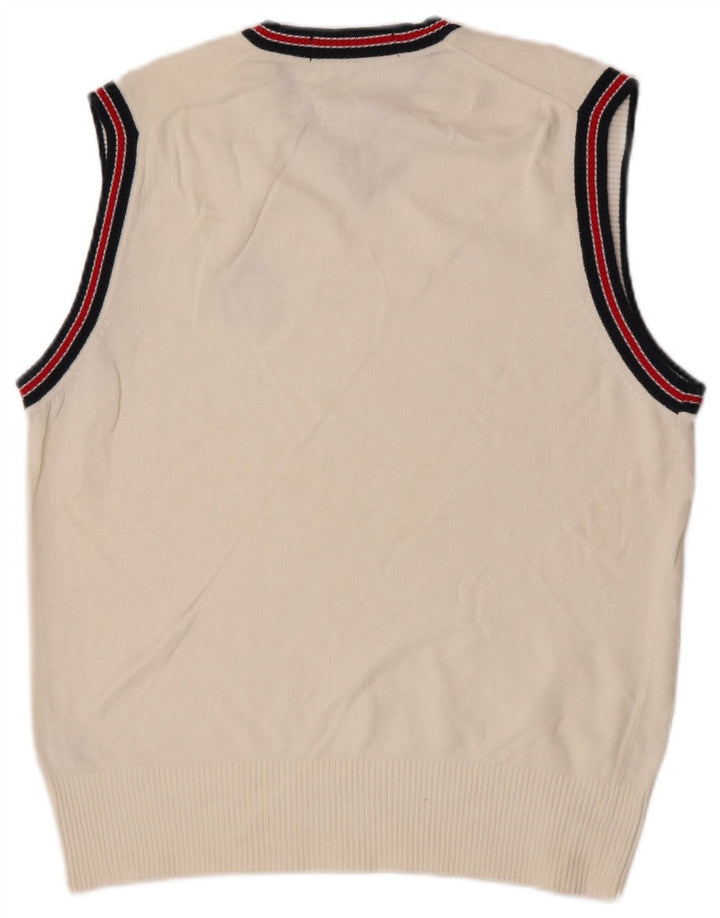 Ανδρικό γιλέκο Fila Tank Top Μικρό λευκό βαμβακερό