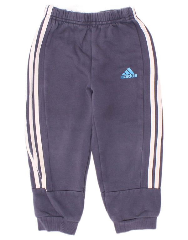 Παντελόνι αθλητικής φόρμας Adidas Boys Joggers 2-3 ετών Navy Blue Cotton