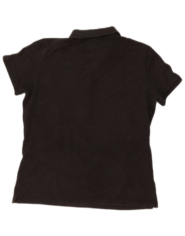 Γυναικείο πουκάμισο Polo Lacoste Μέγεθος 48 XL Μαύρο βαμβακερό