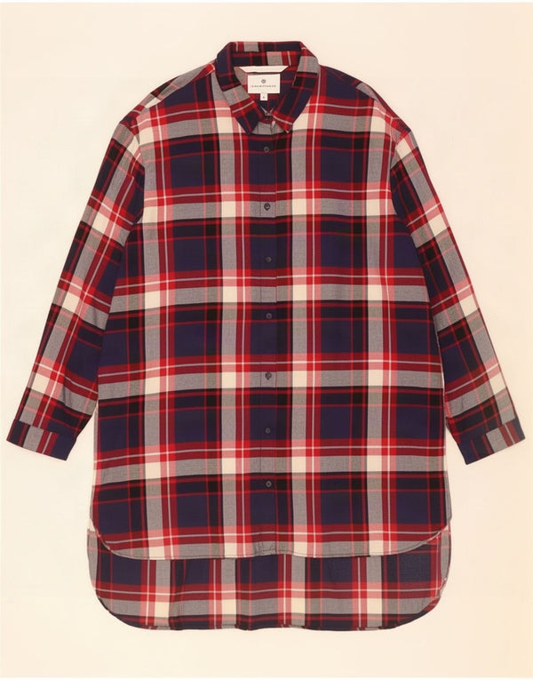 Zara Γυναικείο φόρεμα UK 18 XL Πολύχρωμο Check Modal