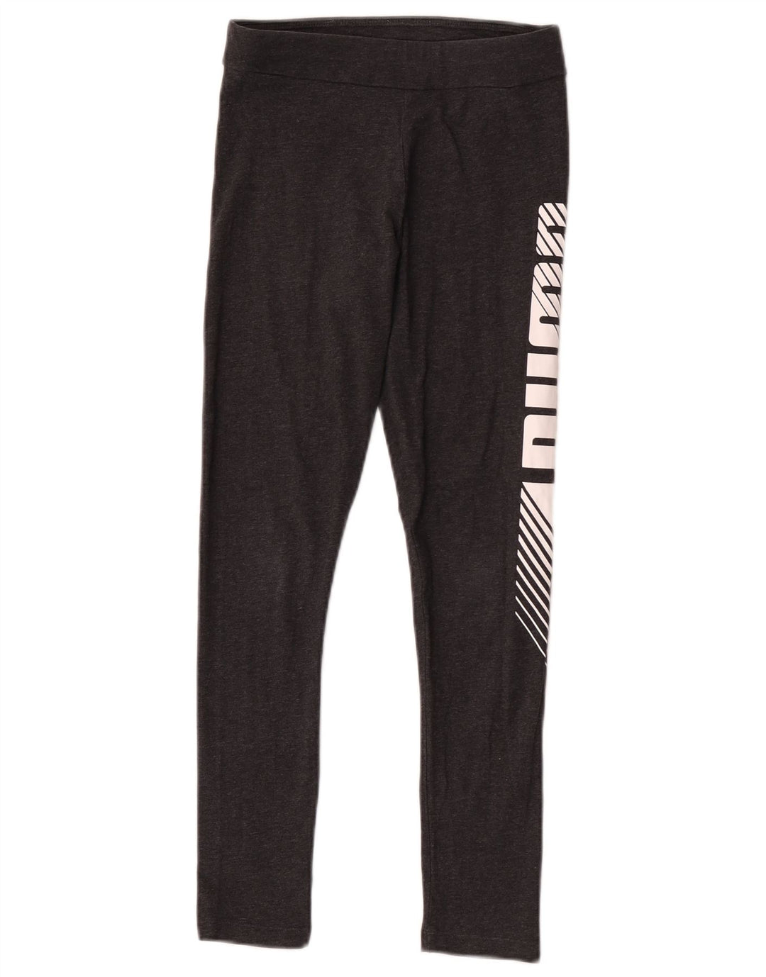 Puma Girls Graphic κολάν 11-12 ετών Γκρι