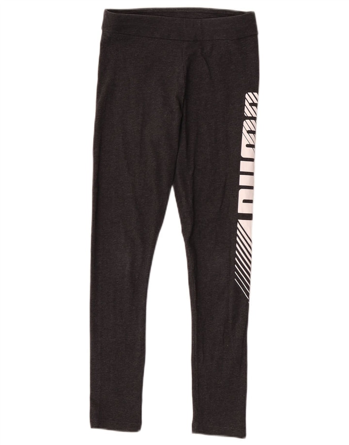 Puma Girls Graphic κολάν 11-12 ετών Γκρι