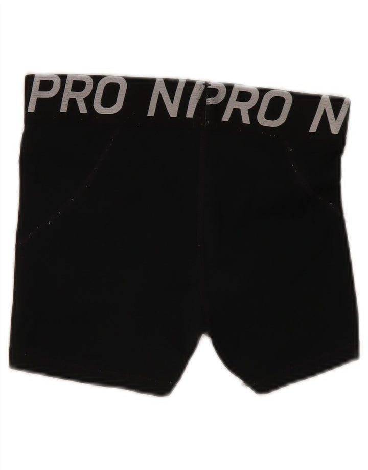 Γυναικείο γραφικό αθλητικό σορτς Nike Dri Fit UK 12, μεσαίο μαύρο