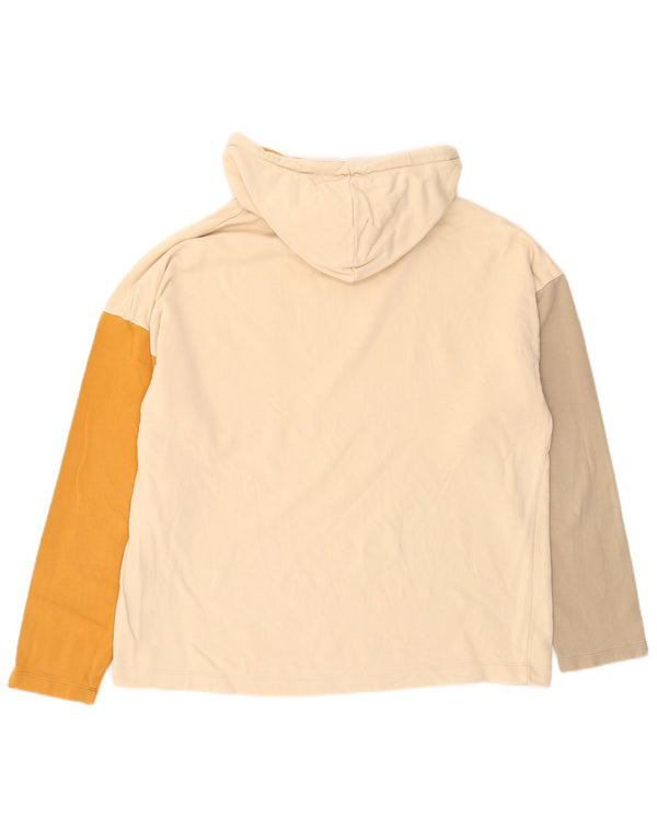 Zara Ανδρικό Hoodie Jumper XL Πολύχρωμο Courblock Βαμβακερό