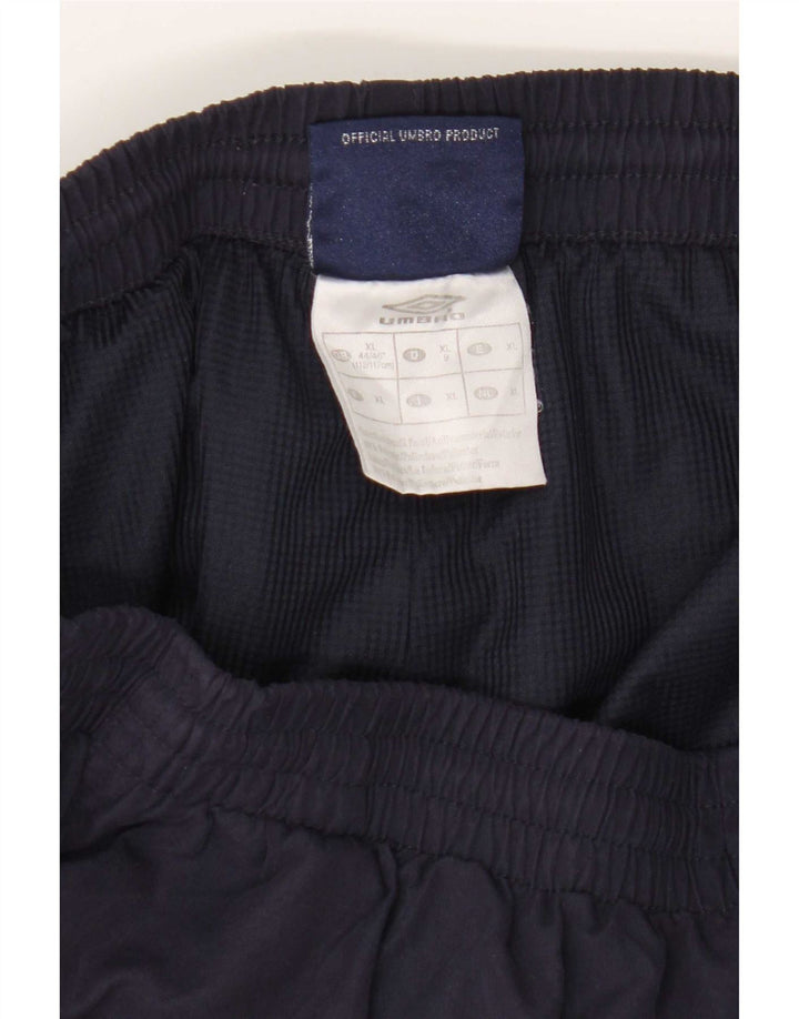 Ανδρική φόρμα Umbro Παντελόνι Joggers XL Navy Blue Colorblock Polyester