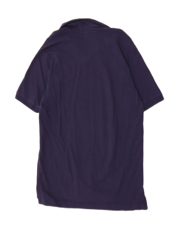 BENETTON Mens Polo Shirt Small Navy Blue Cotton Vintage Benetton and Second-Hand Benetton from Messina Hembry 