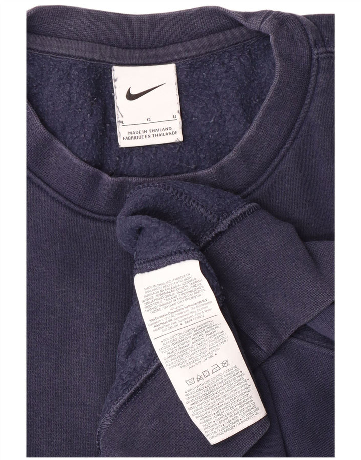 Ανδρικό φούτερ Nike Jumper με μεγάλο μπλε ναυτικό βαμβακερό χρώμα