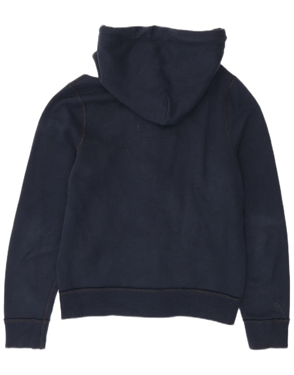 Abercrombie & Fitch Ανδρική αθλητική φόρμα με γραφική κουκούλα Top Jacket XL Navy Blue