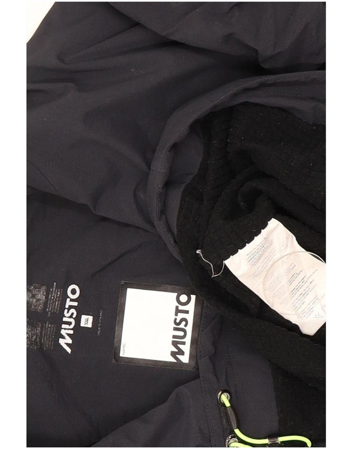 Musto Ανδρικό μπουφάν βροχής UK 44 2XL Navy Blue Polyamide