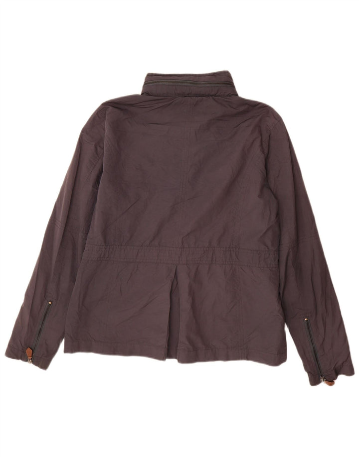Massimo Dutti Γυναικείο Utility Jacket UK 16 Large Grey Polyester