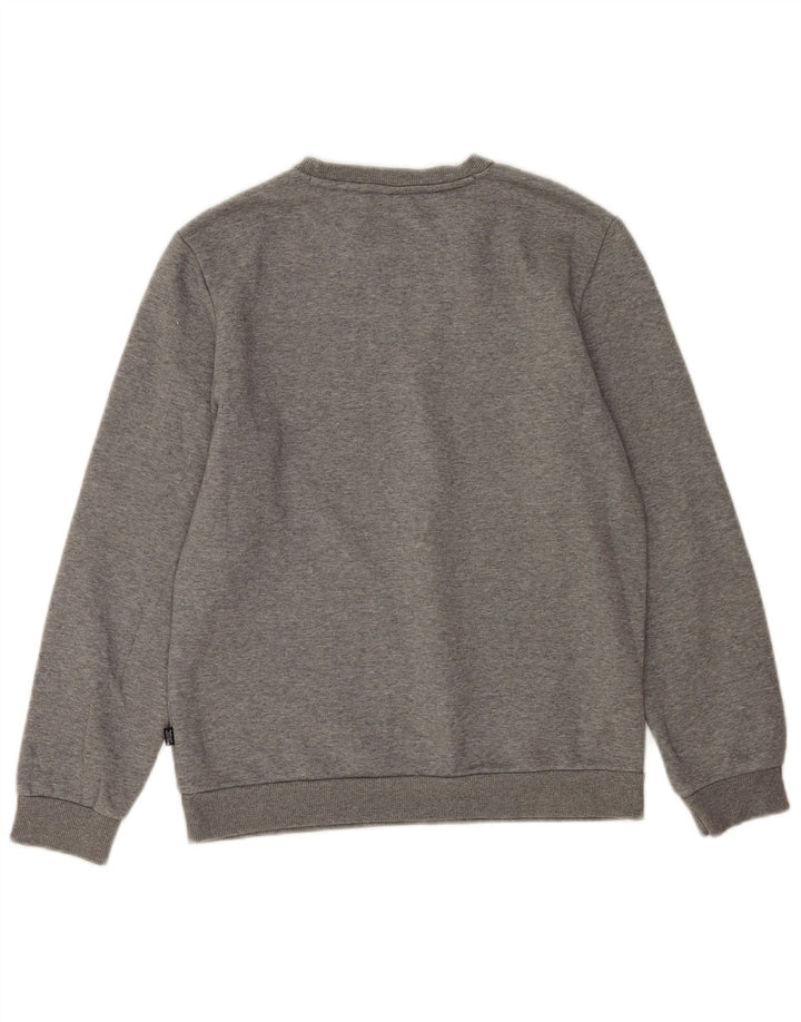 Γραφικό φούτερ Puma Boys Jumper 13-14 ετών Βαμβακερό σε γκρι φλύκταινες