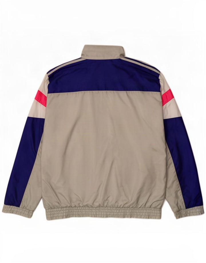 Ανδρική φόρμα Adidas Top Jacket UK 38/40 Medium Grey Colourblock Polyamide