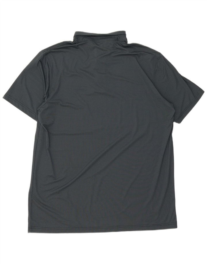 Ανδρικό μπλουζάκι Nike Dri Fit Polo 4XL με πράσινο στίγματα από πολυεστέρα