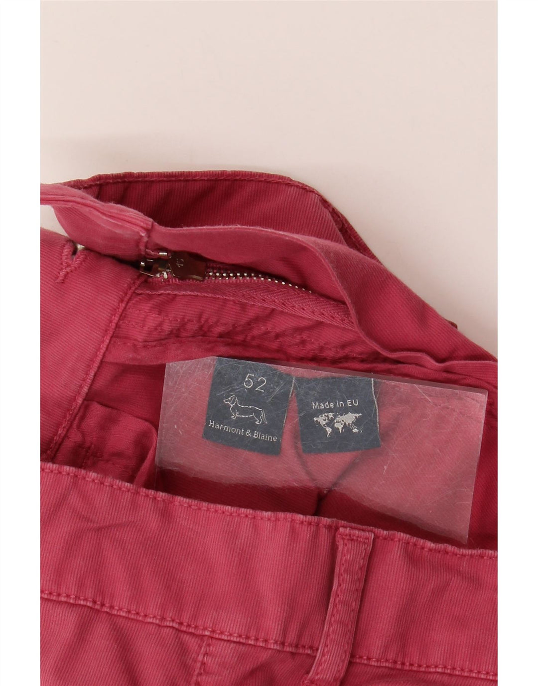 Ανδρικό καθημερινό σορτς HARMONT & BLAINE EU 52 XL W36 Ροζ βαμβακερό