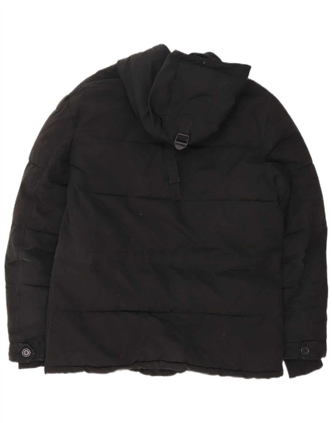 Zara Ανδρικό μπουφάν με κουκούλα UK 38 Medium Black