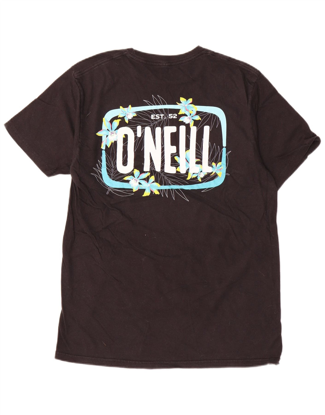 Ανδρικό T-Shirt με μοντέρνα εφαρμογή O'Neill, μεσαίο μαύρο βαμβακερό