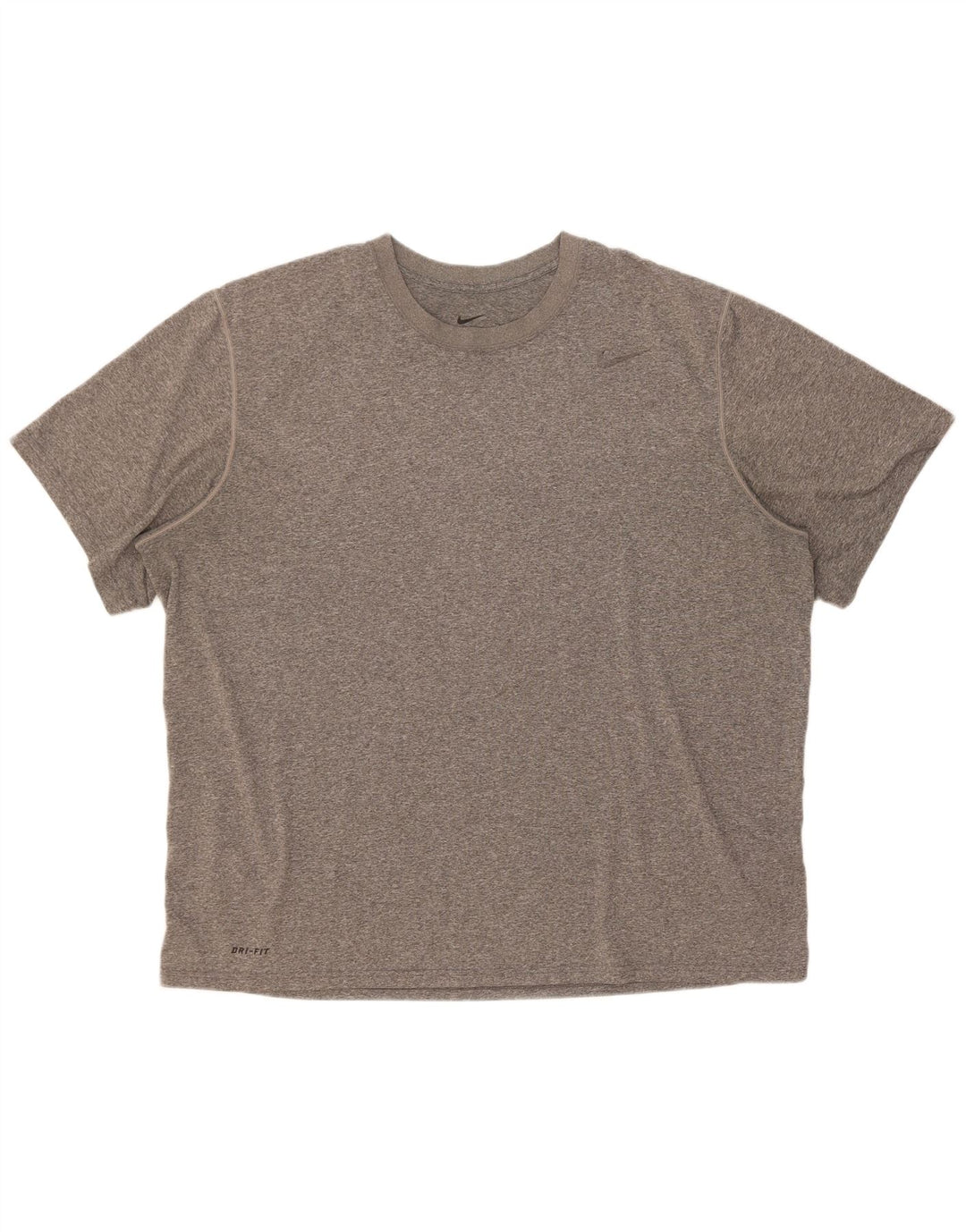 Ανδρικό μπλουζάκι Nike Dri Fit τοπ 2XL από πολυεστέρα με γκρι φλύκταινες