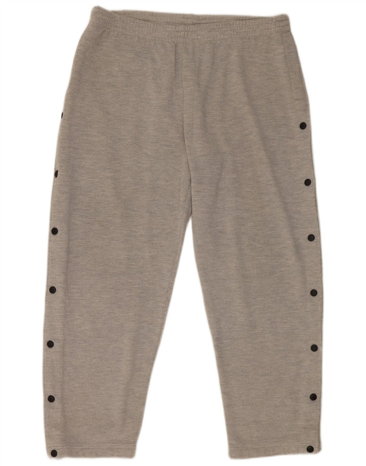 KAPPA Mens Tracksuit Trousers Medium  Grey Polyester