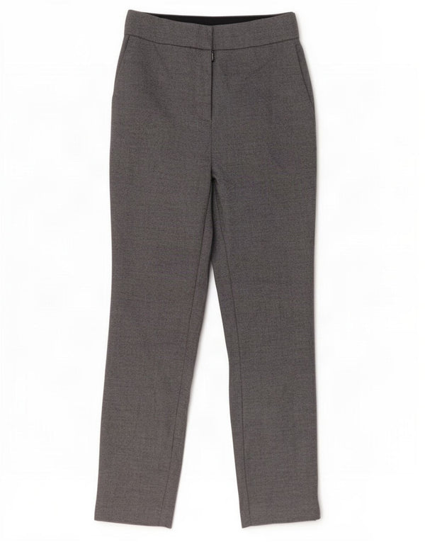 Zara Γυναικείο Slim παντελόνι Chino Small W26 L27 Grey Colourblock