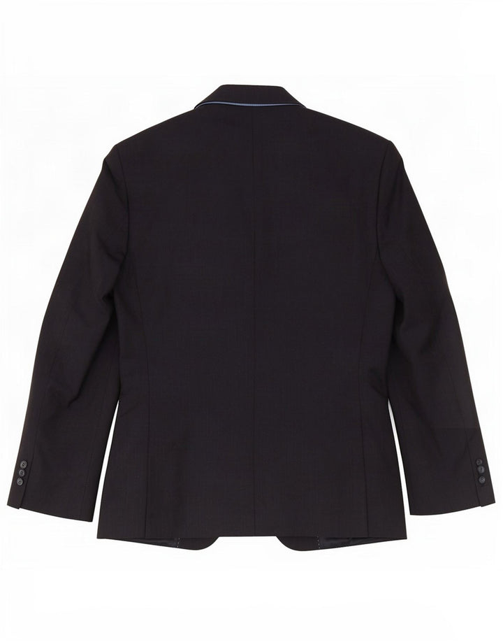 Marks & Spencer Ανδρικό μπλέιζερ με 2 κουμπιά μπουφάν UK 38 Medium Navy Blue Wool