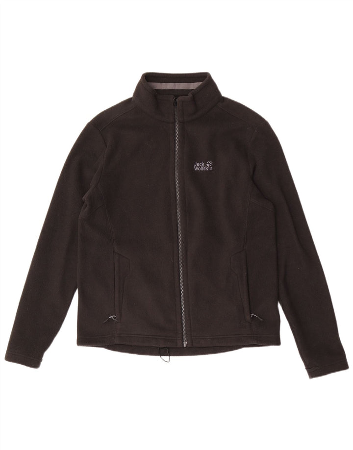 Jack Wolfskin Ανδρικό Fleece Jacket UK 36/38 Small Black Polyester