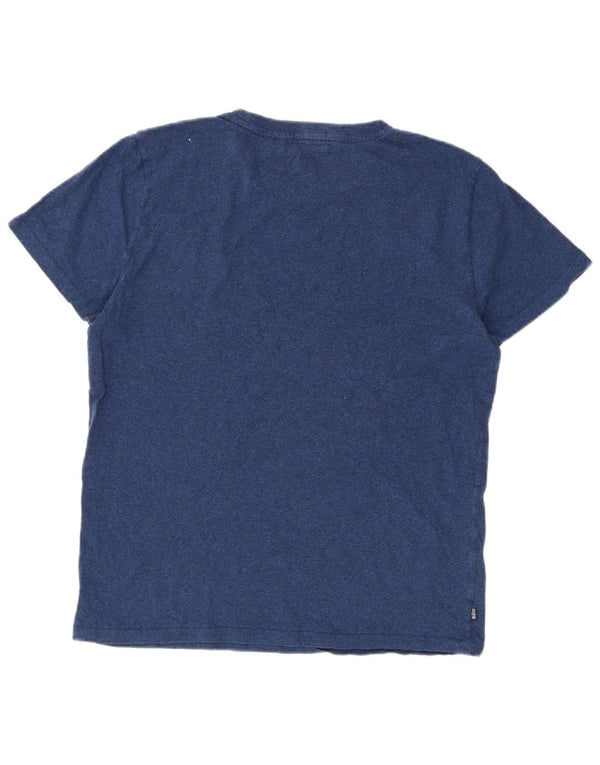 Ανδρικό T-Shirt Superdry Top XL Navy Blue Cotton