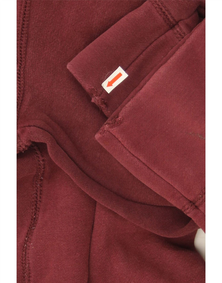Ανδρικό φούτερ με λαιμόκοψη Superdry, μεσαίο βαμβακερό μπορντό