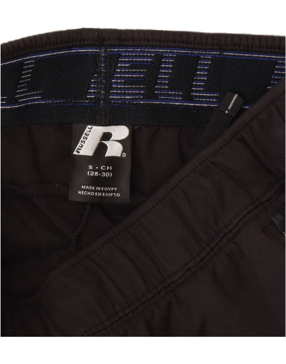 RUSSELL ATHLETIC Mens Tracksuit Trousers Small  Black Vintage Russell Athletic and Second-Hand Russell Athletic from Messina Hembry 