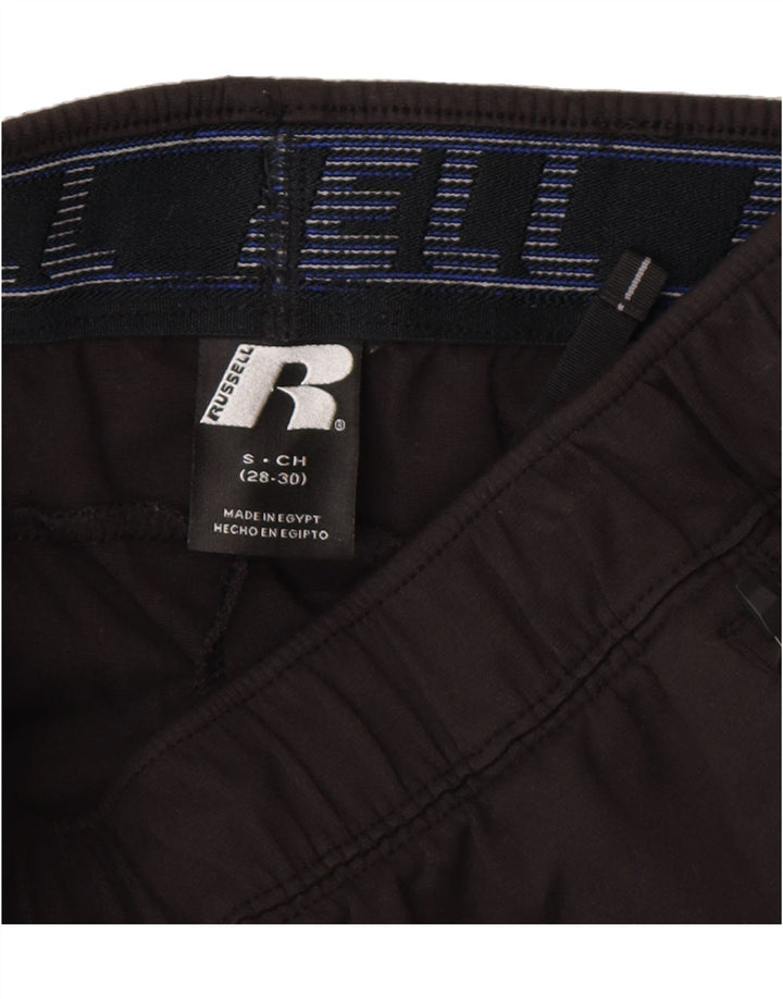 RUSSELL ATHLETIC Mens Tracksuit Trousers Small  Black Vintage Russell Athletic and Second-Hand Russell Athletic from Messina Hembry 