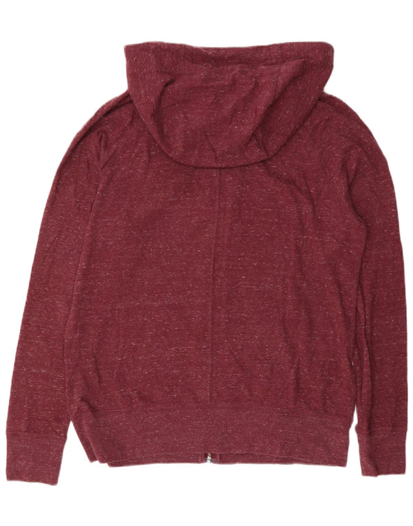 Γυναικείο πουλόβερ Nike Montana Grizzlies με φερμουάρ UK 16 Large Burgundy