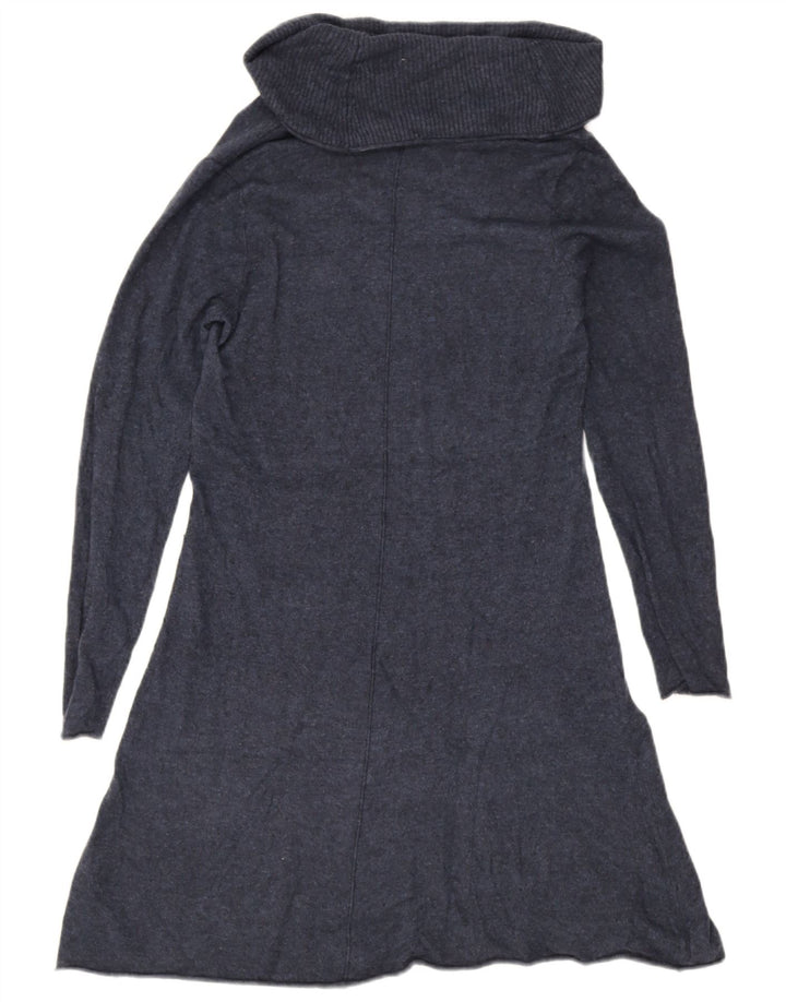 White Stuff Γυναικείο φόρεμα άλτης UK 14 Medium Navy Blue Viscose