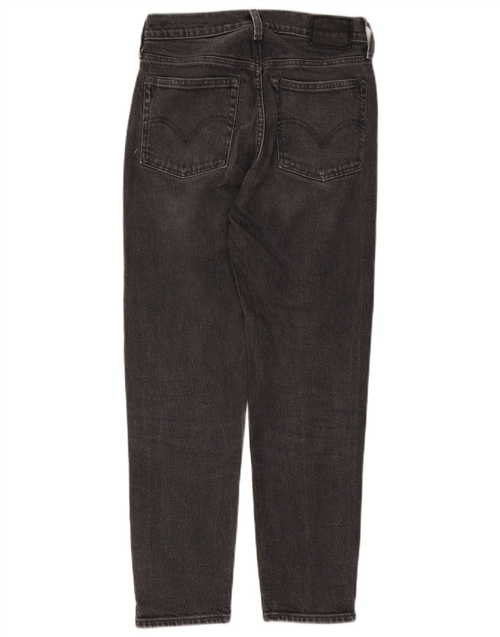 Γυναικείο τζιν Levi's Tapered W26 L26 μαύρο βαμβακερό